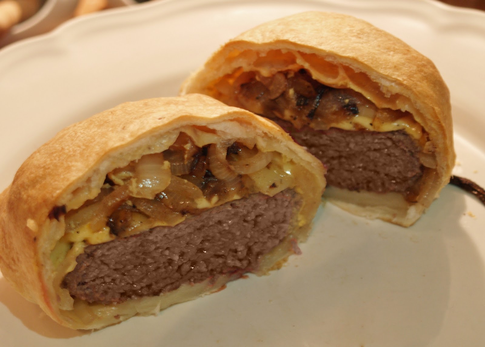 Cheeseburger Wellington Wine & Dine