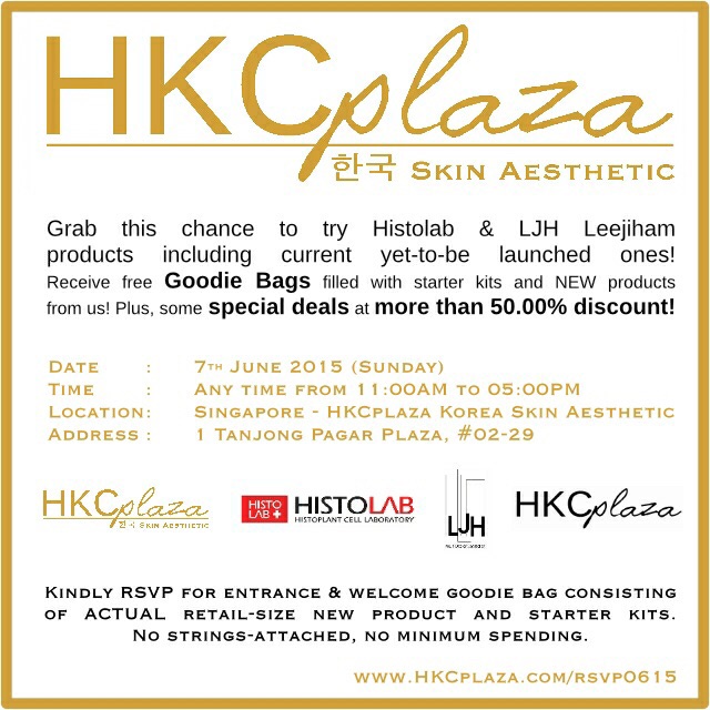 Official Opening HKCplaza Korea Skin Aesthetic