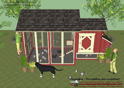 Chicken Coop Plans Construction - Chicken Coop Design - How To Build 