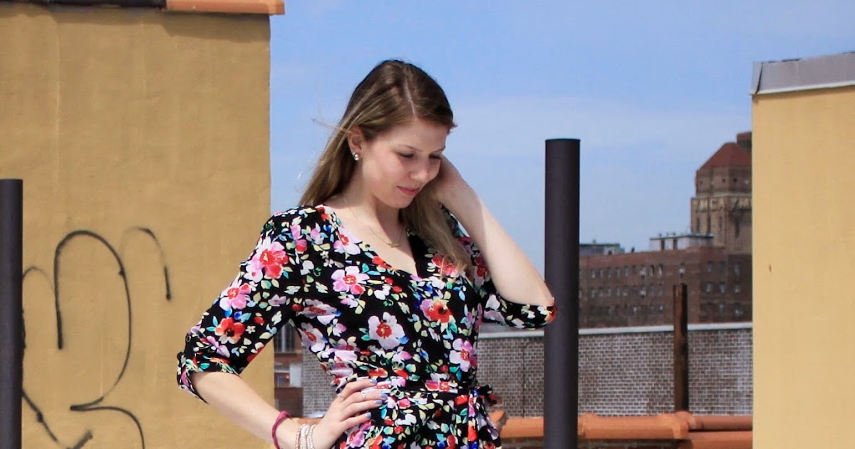 The Little Orange Dress Urban Floral