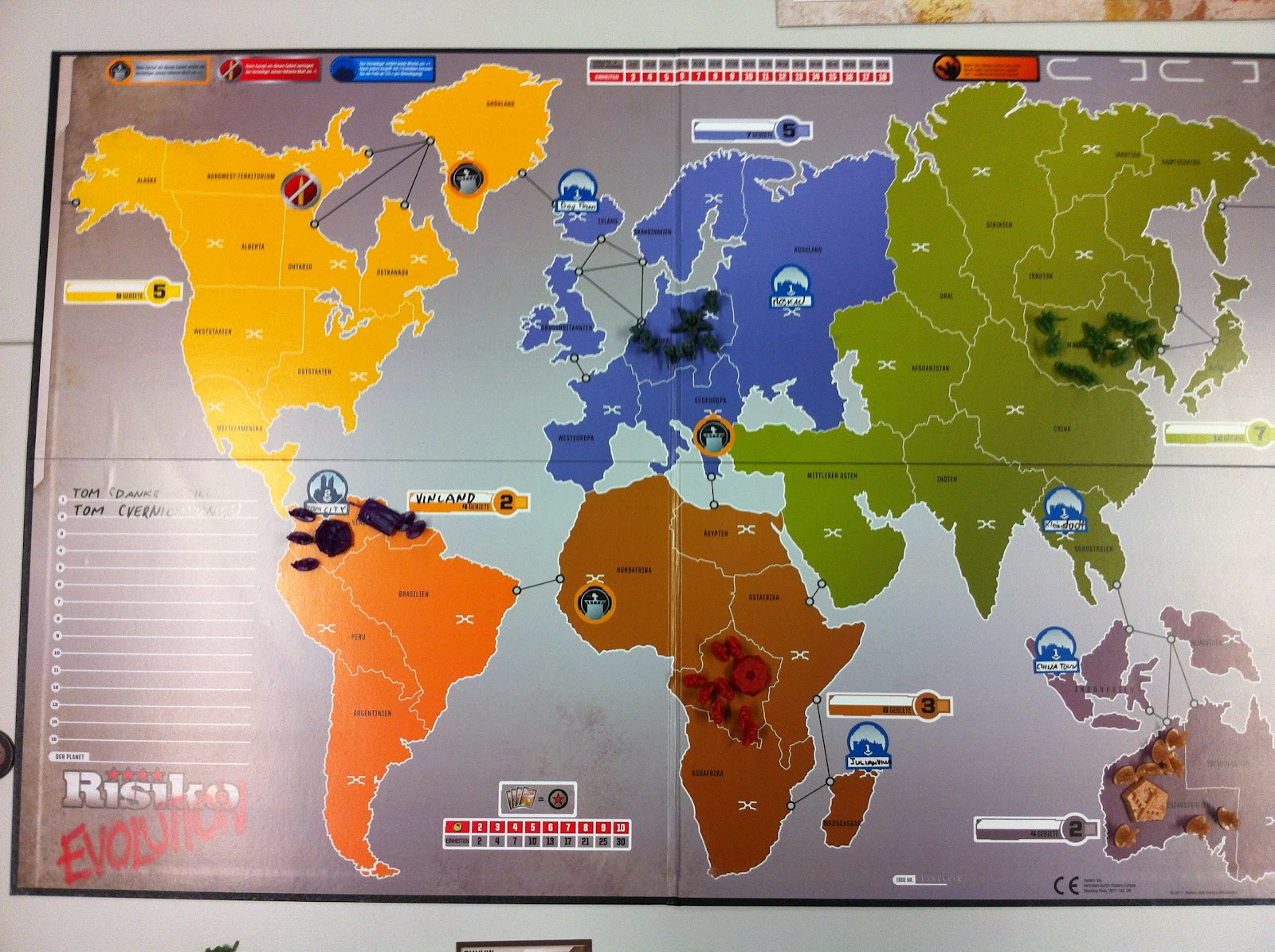 Risiko Evolution Runde 3
