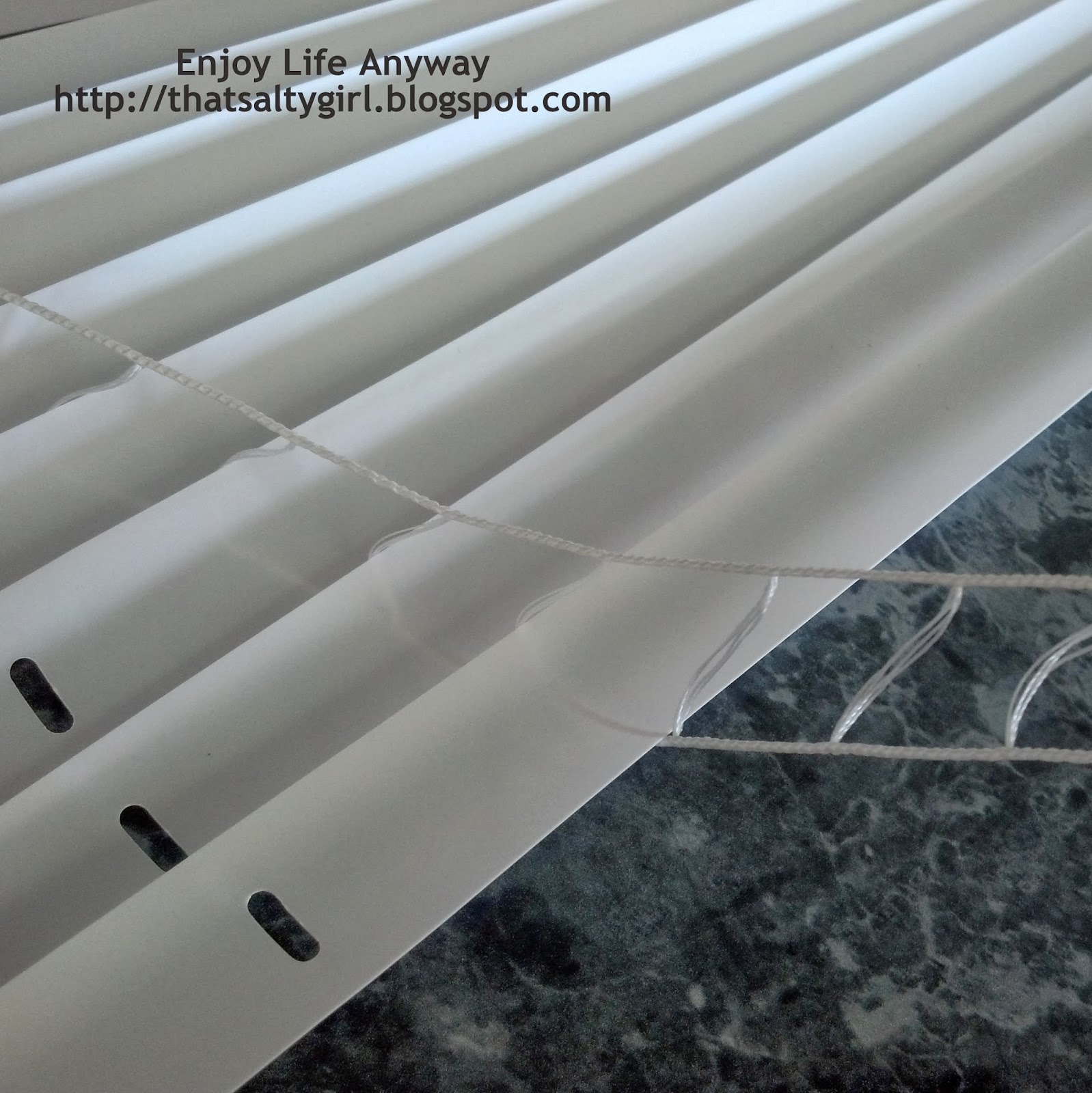 Enjoy Life Anyway How to Replace Mini Blind Slats