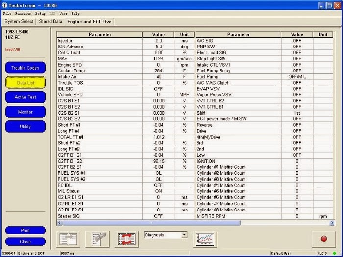4x4tripping Toyota Diagnostic Software & ODB2 Dongle