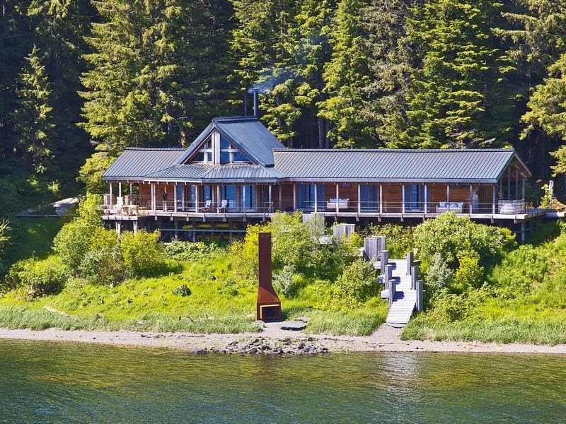 ESTILO RUSTICO Casa Rustica en Alaska