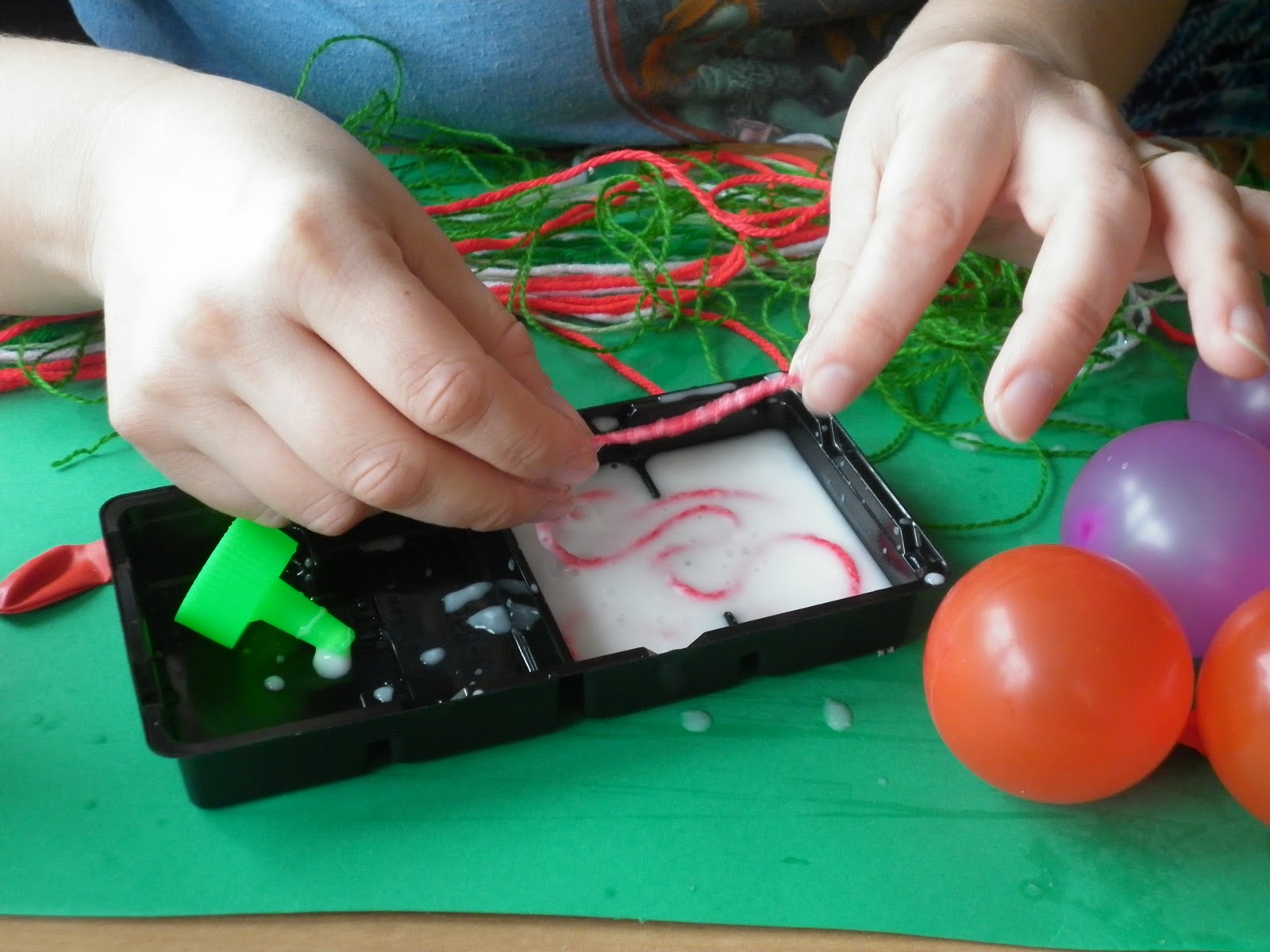 Child Central Station String Ball Ornaments