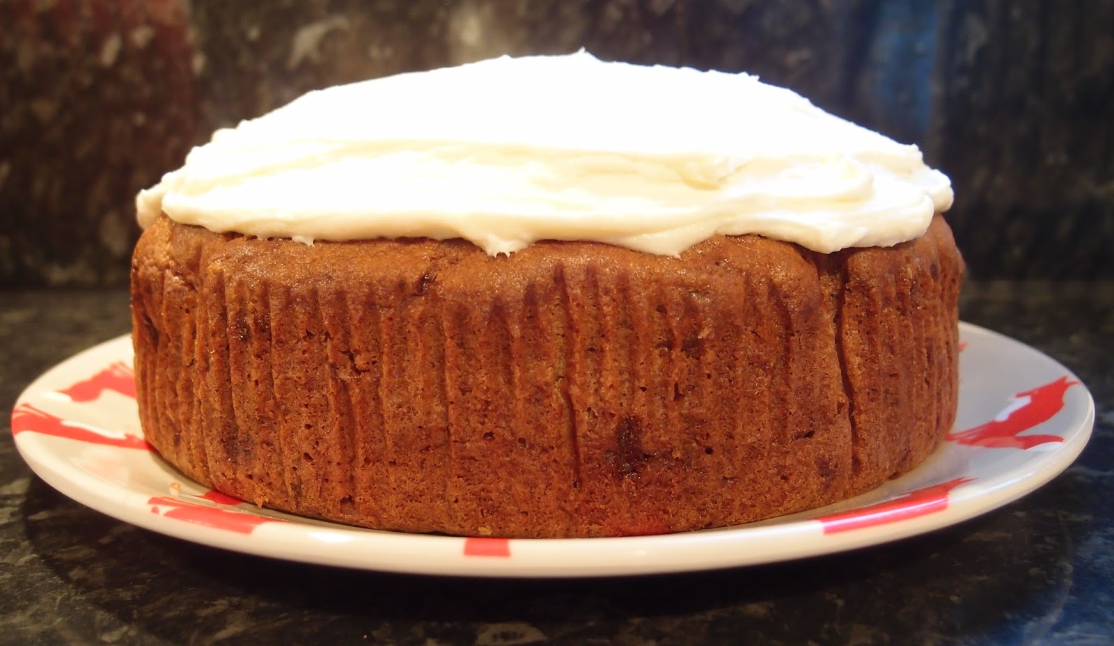 The Caked Crusader Banana and sour cream cake