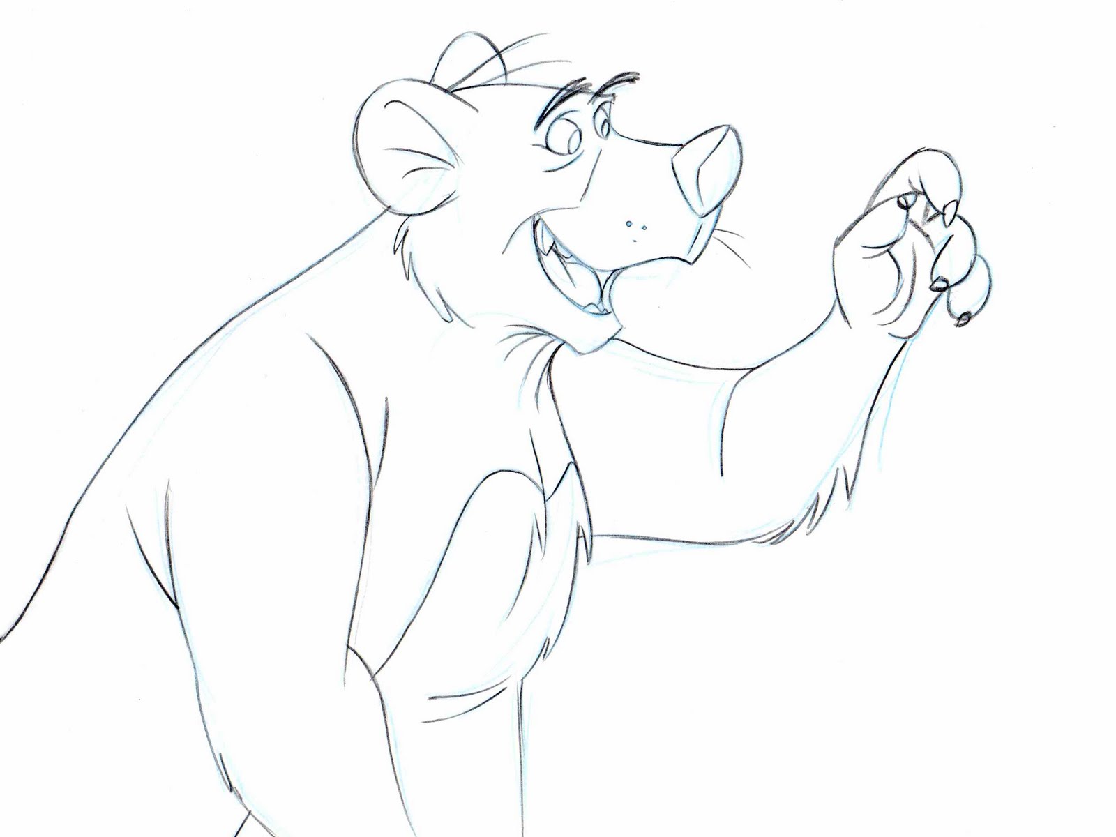 Uncategorized Cartoon Bear Drawing brian mitchells sketchbook bear and another drawing drawing
