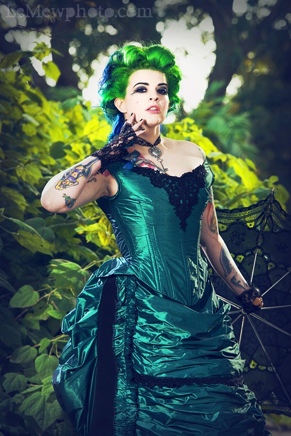 Gothic Black wedding dresses
