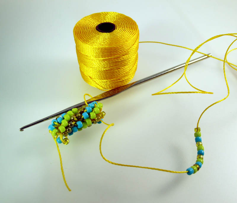Learn To Make Beaded Crochet Rope - Free Beginner Crochet Instruction