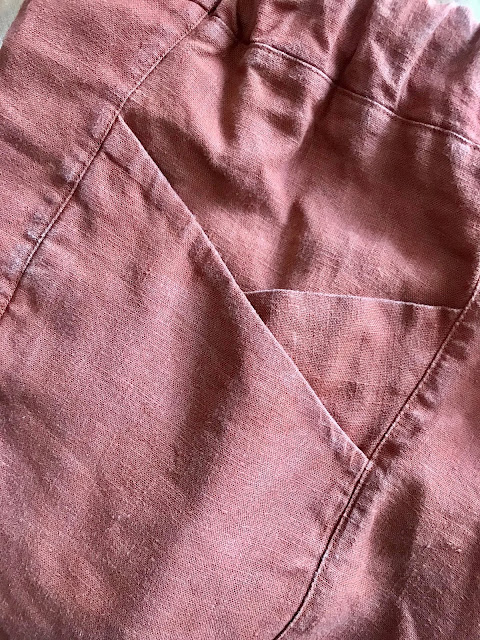 Brown Plush Addict 30mm Linen Bias Binding Per Metre