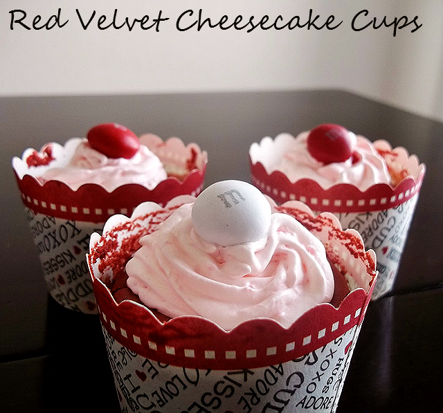 Red Velvet Cheesecake Cups