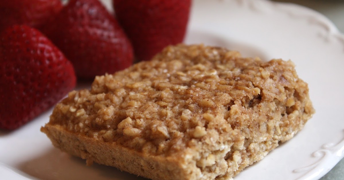 Peanut Butter Banana Oatmeal Square