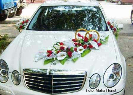 Bunga Pengantin Mobil Mercy