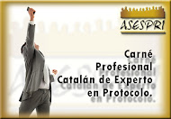 Carné Profesional Catalán de Experto en Protocolo