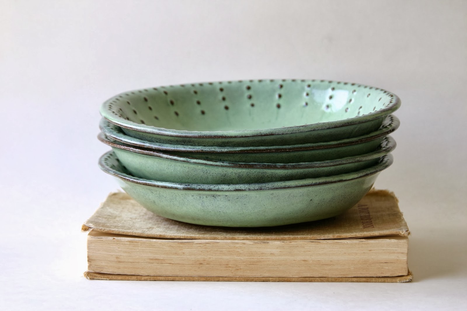 Back Bay Pottery French Country Handmade Dinnerware by Back Bay Pottery