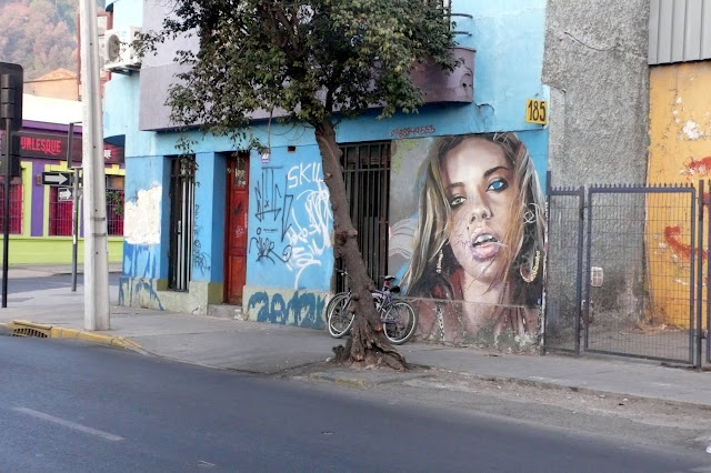 street art in santiago de chile barrio bellavista and patronato arte callejero