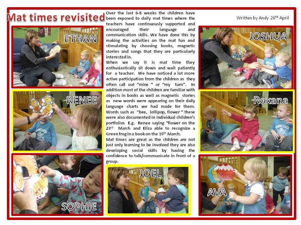 Natural Steps ECE, Ellerslie Mat times and te reo maori revisited