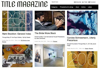 Title Magazine's home page