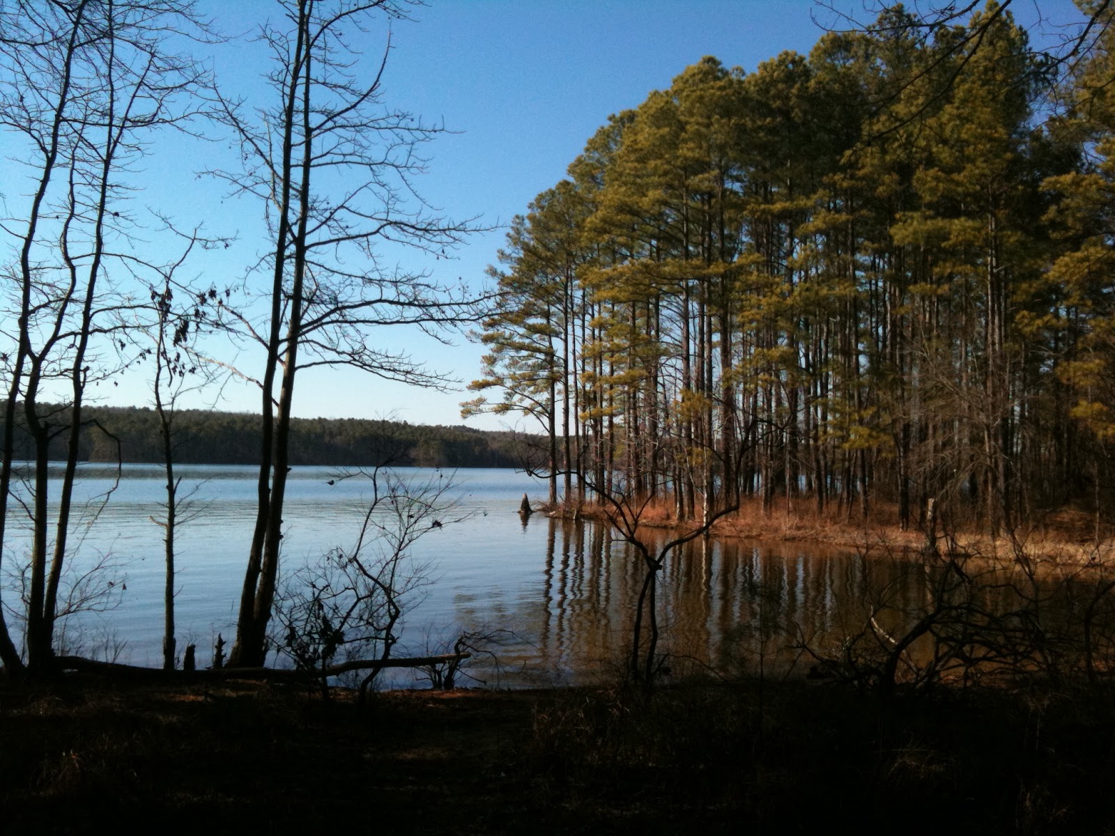 John Takes a Hike Jordan LakeSeaforth
