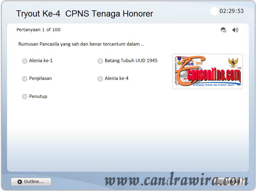 Download Soal - Soal Tes Honorer CPNS K2 2013