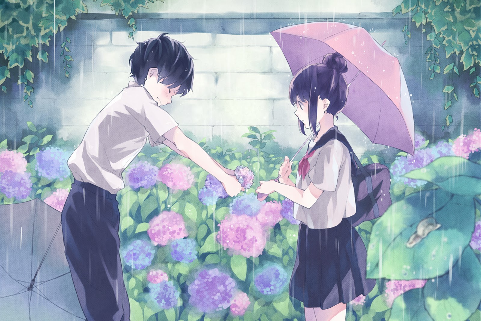 Hd Wallpaper Boy Confess Love Cute Couple 1996