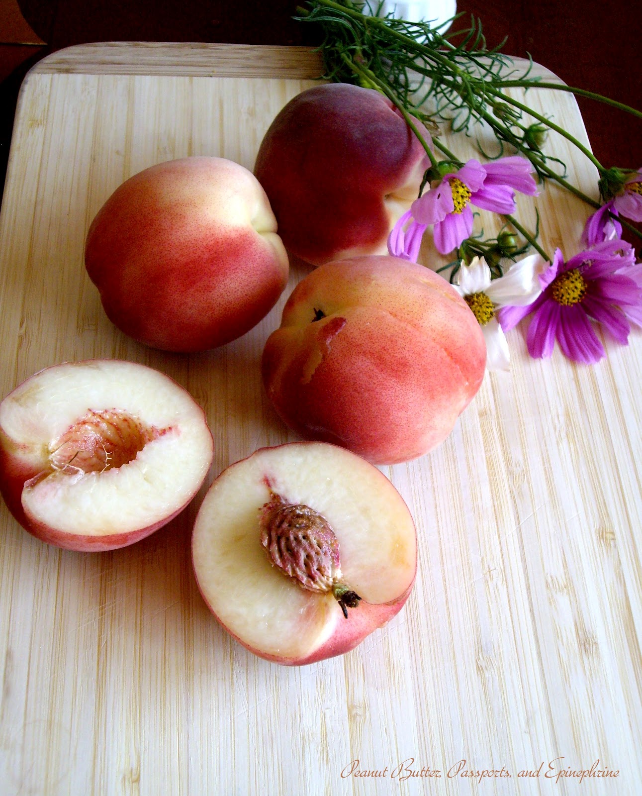 Pure and Peanut Free Spiced Peach Clafoutis