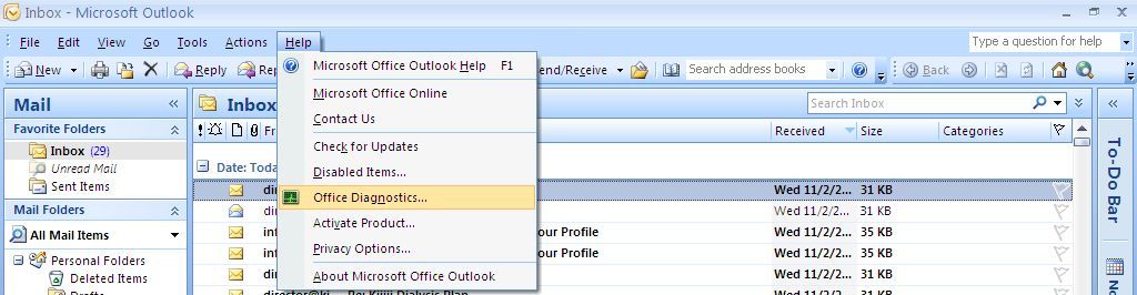 Microsoft Outlook 2007 Sending Problems