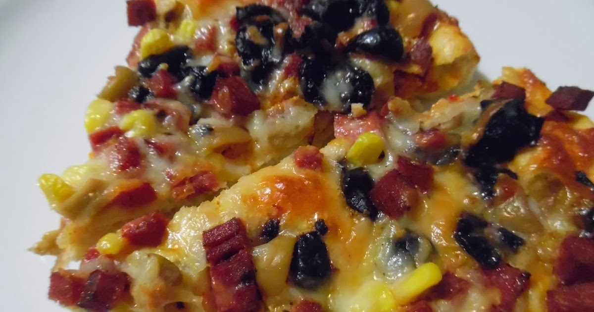 Hazır Ekmek Hamurundan Pizza Tarifi Yemek Tarifleri