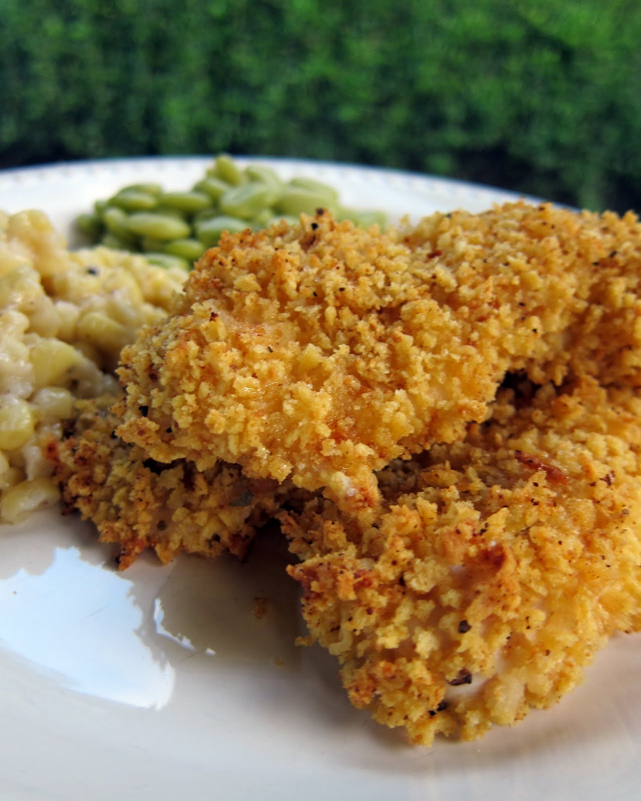 Waffle Crusted Chicken Tenders Chicken & Waffles Plain Chicken