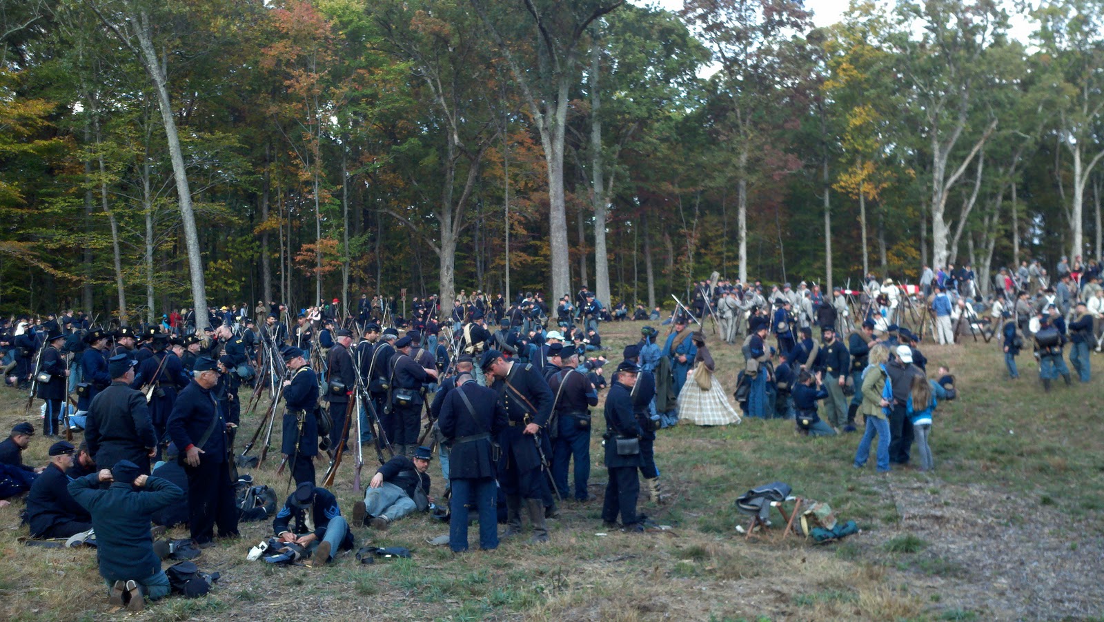 Regional Parks Ball's Bluff Reenactment Huge Success