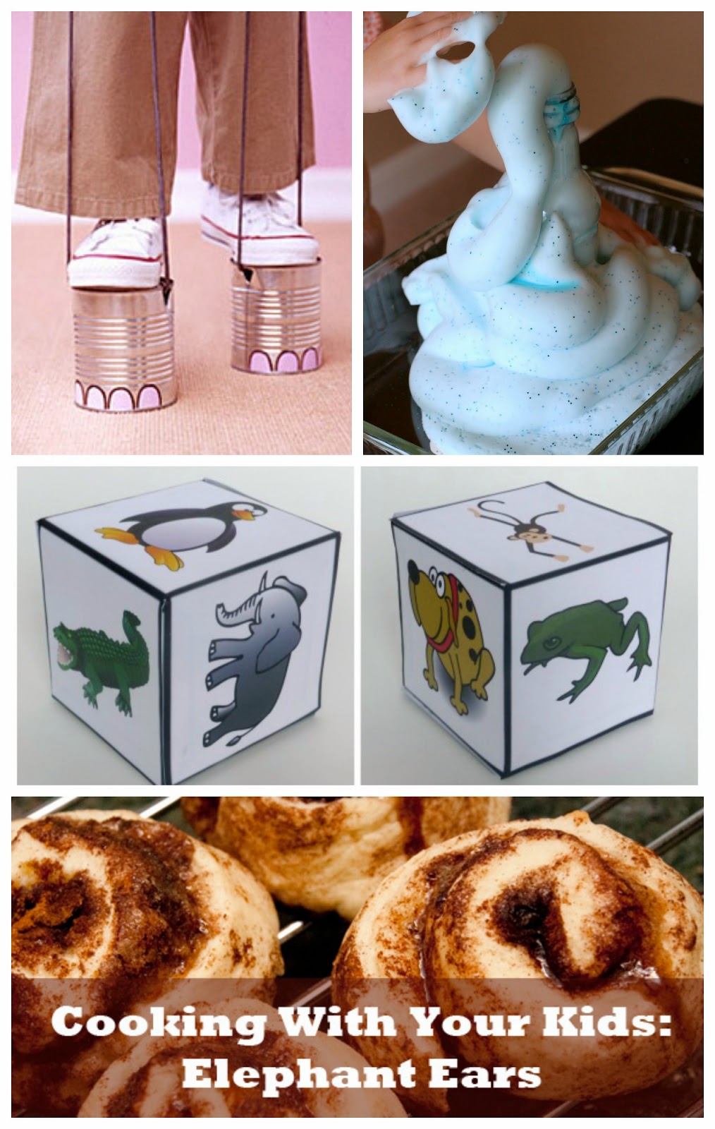 elephant activities for children rubber boots and elf shoes