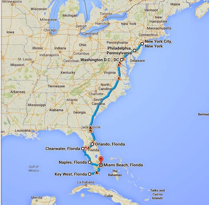 De Claeskes Eastcoast USA