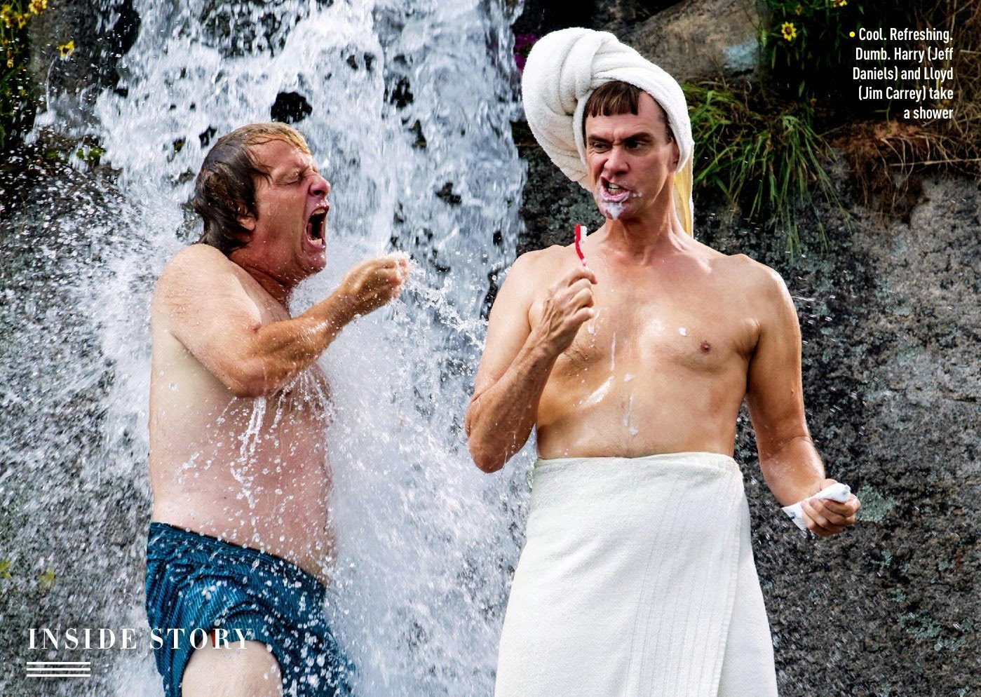 Тупой и еще тупее 2014: душ Тупой и еще тупее 2014: душ