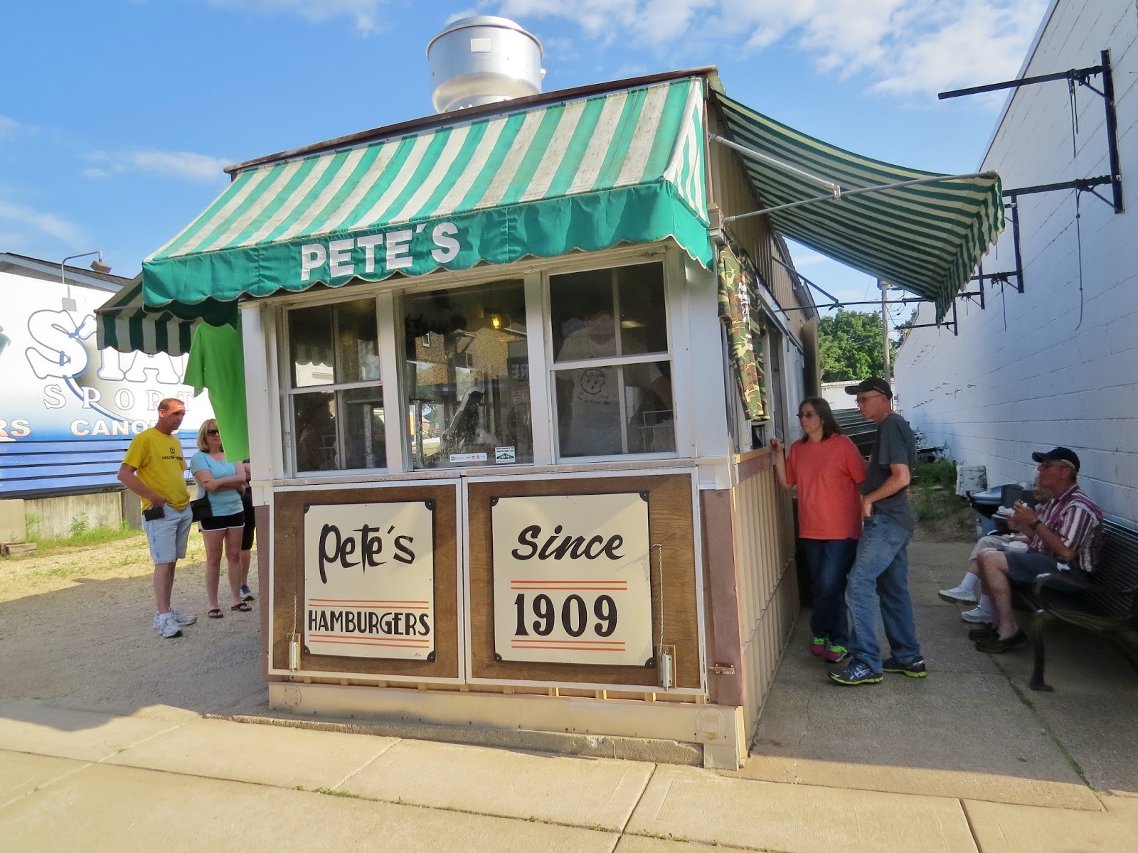 Liberty or Death Pete's Hamburger Stand