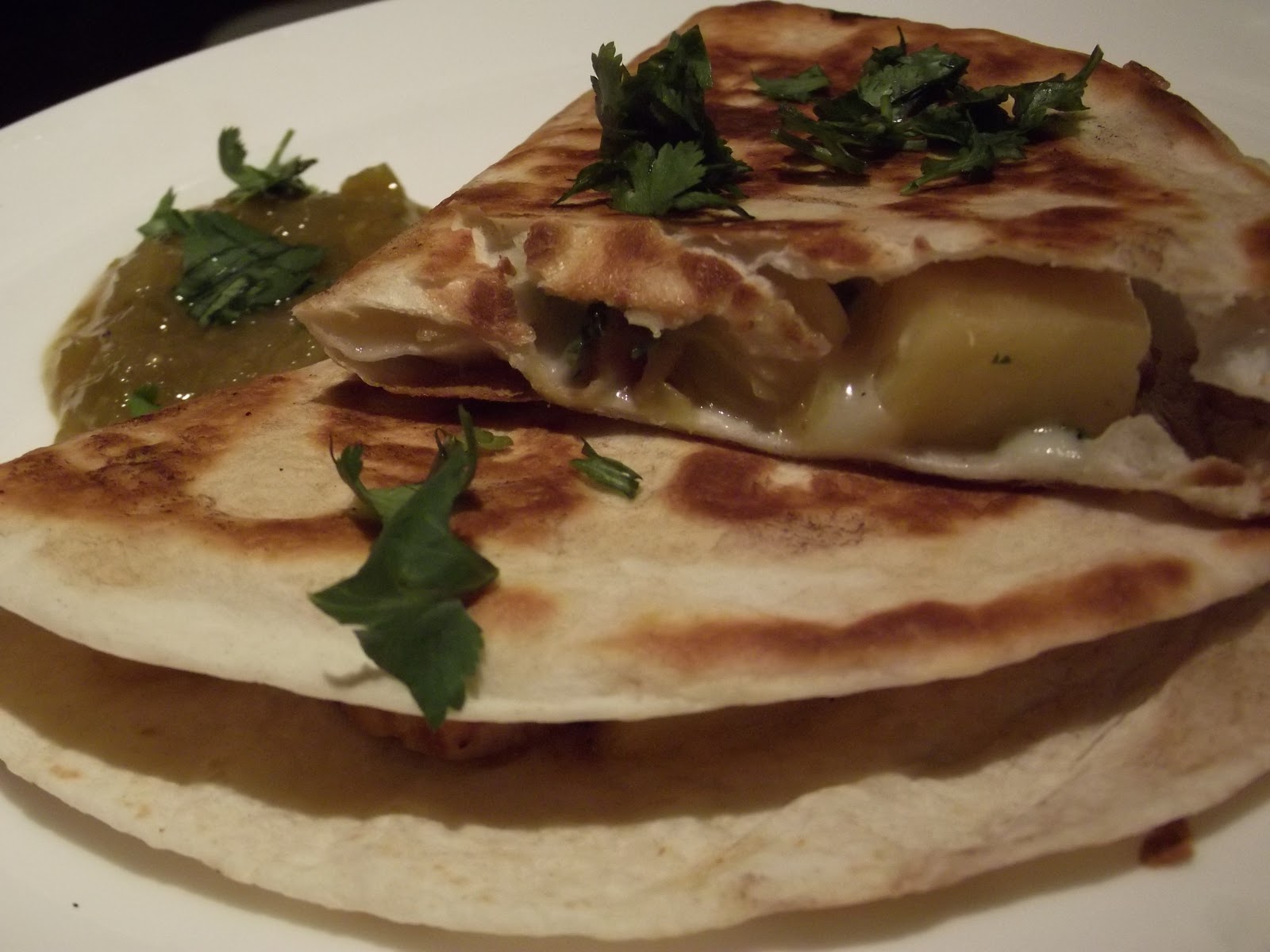Kellie's Kitchen BBQ Chicken Pineapple Quesadillas