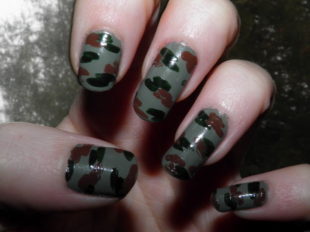 streams of whiskey and nail polish