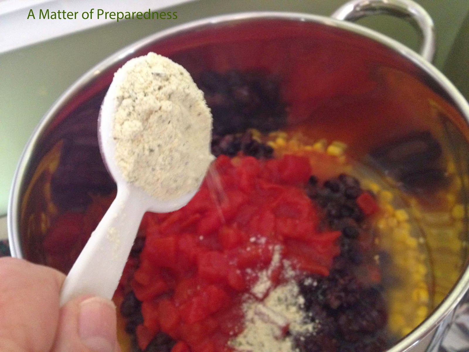 Taco Soup, Food Storage Staples