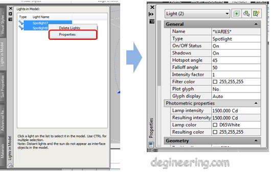 Gambar 08. Spotlight properties Gambar 08. Spotlight properties