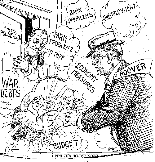 Cartoon Franklin Roosevelt