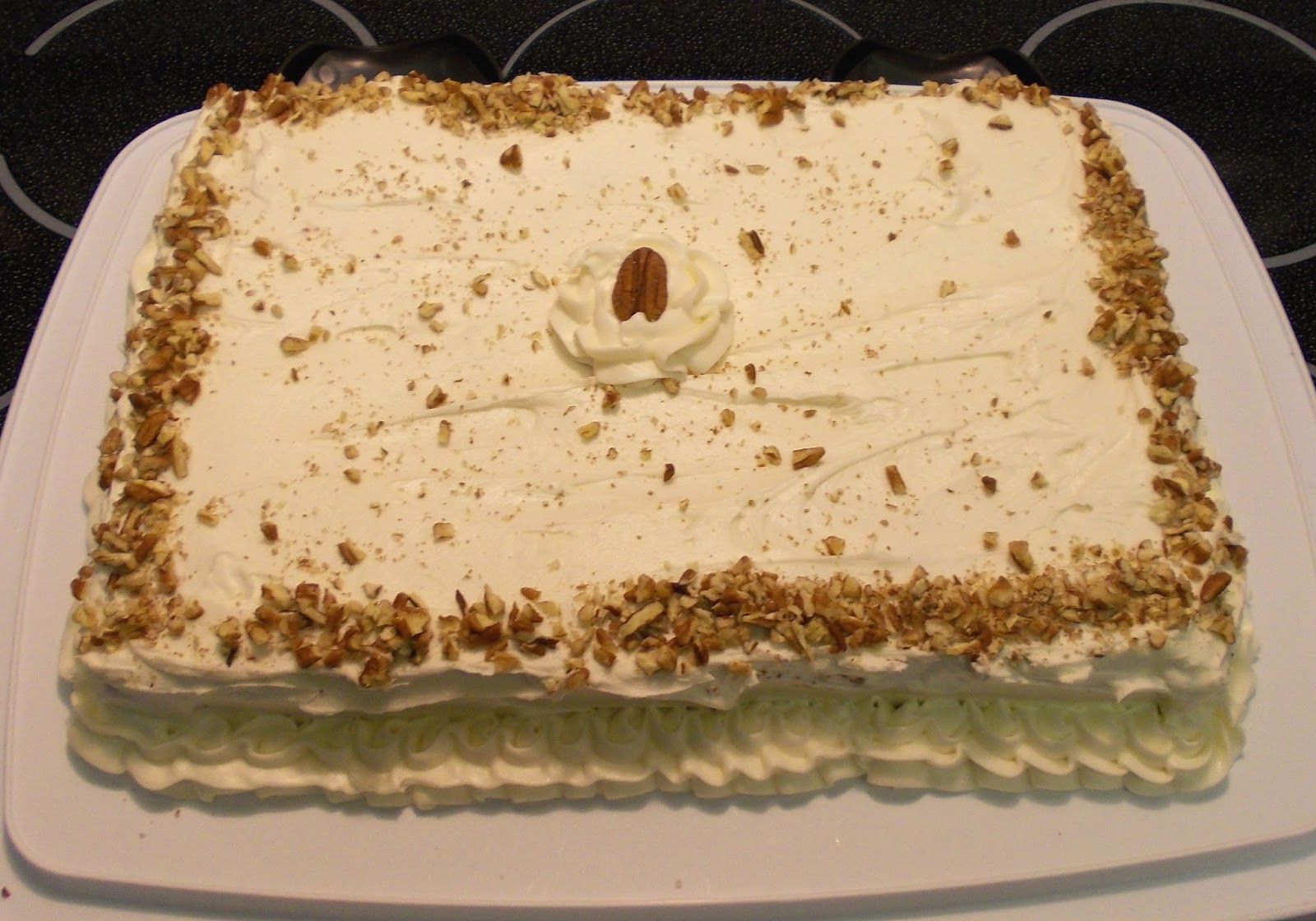 Jo and Sue Carrot Cake with Pecans and Cranberries
