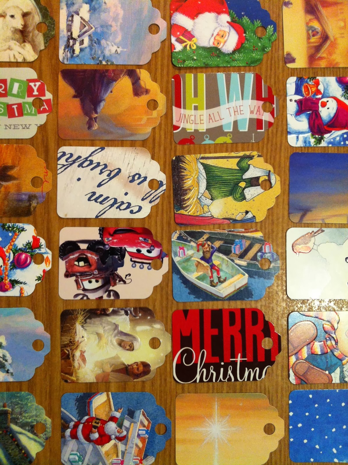 Pumpkin Princess Pudding Pie What to do with old Christmas cards?