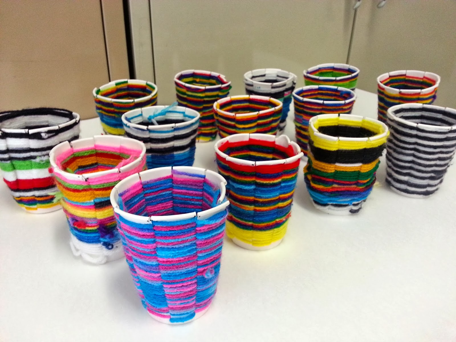 Art with Mrs. Nguyen Cup Weaving 2.0 (4th)