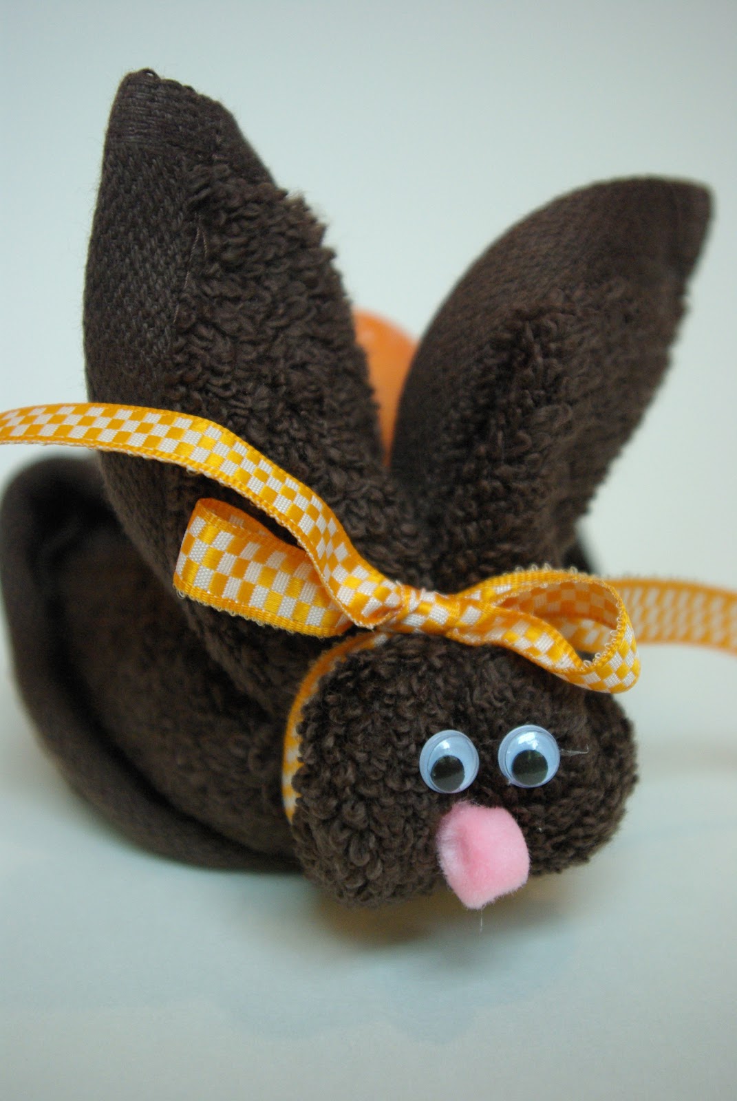 Oleander and Palm Washcloth Bunnies