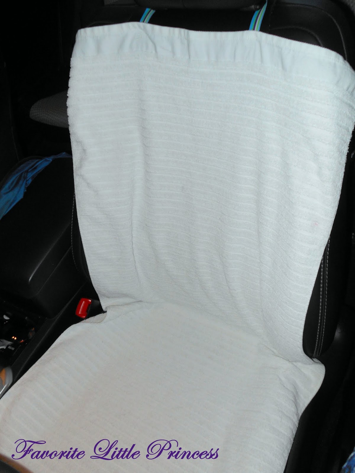 Favorite Little Princess Towel Seat Cover