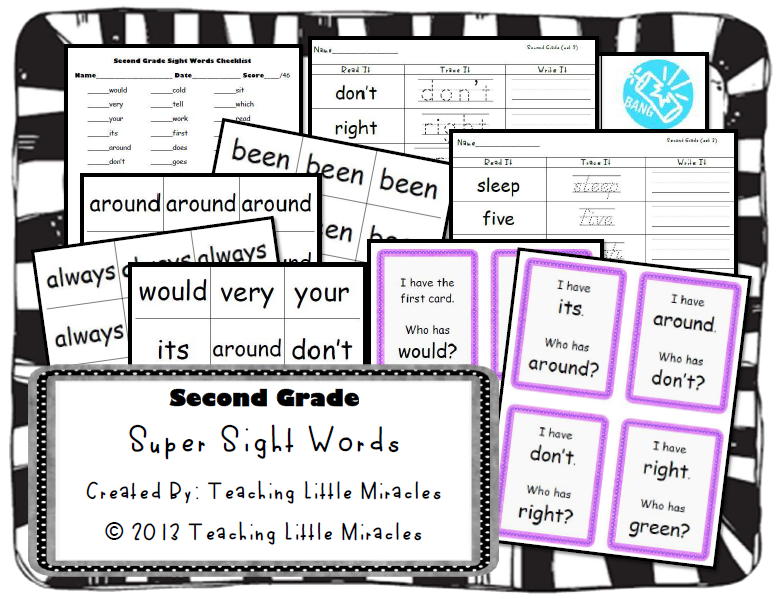 Teaching Little Miracles A Triple Scoop of Second Grade (with freebies)!