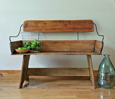 Horse Carriage Bench Makeover