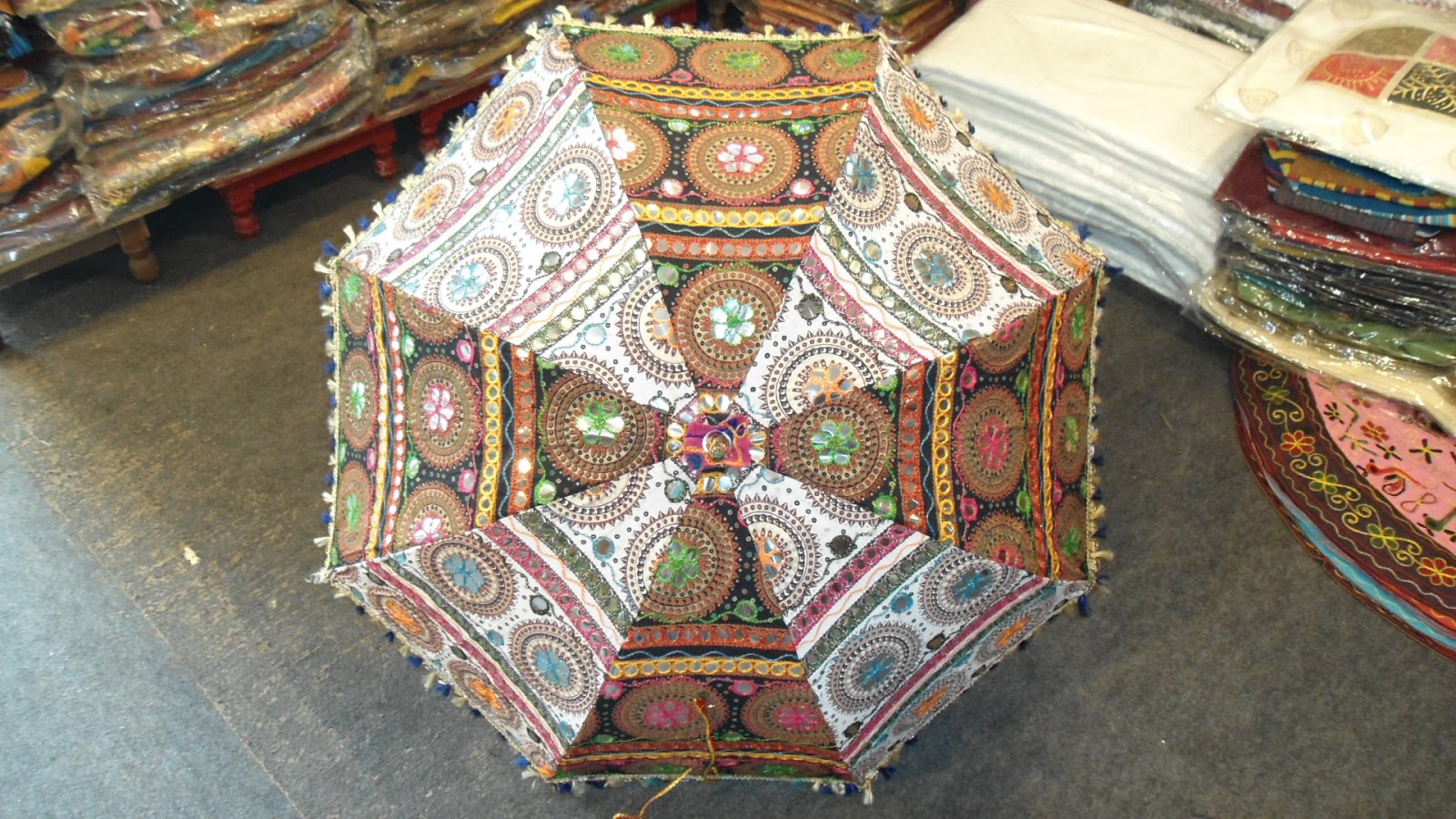 Embroidered Umbrellas Parasols