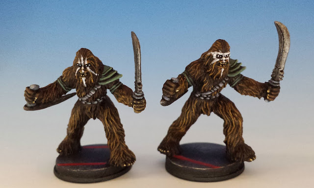Wookie Warriors, FFG (2015, sculpted by B. Maillet)