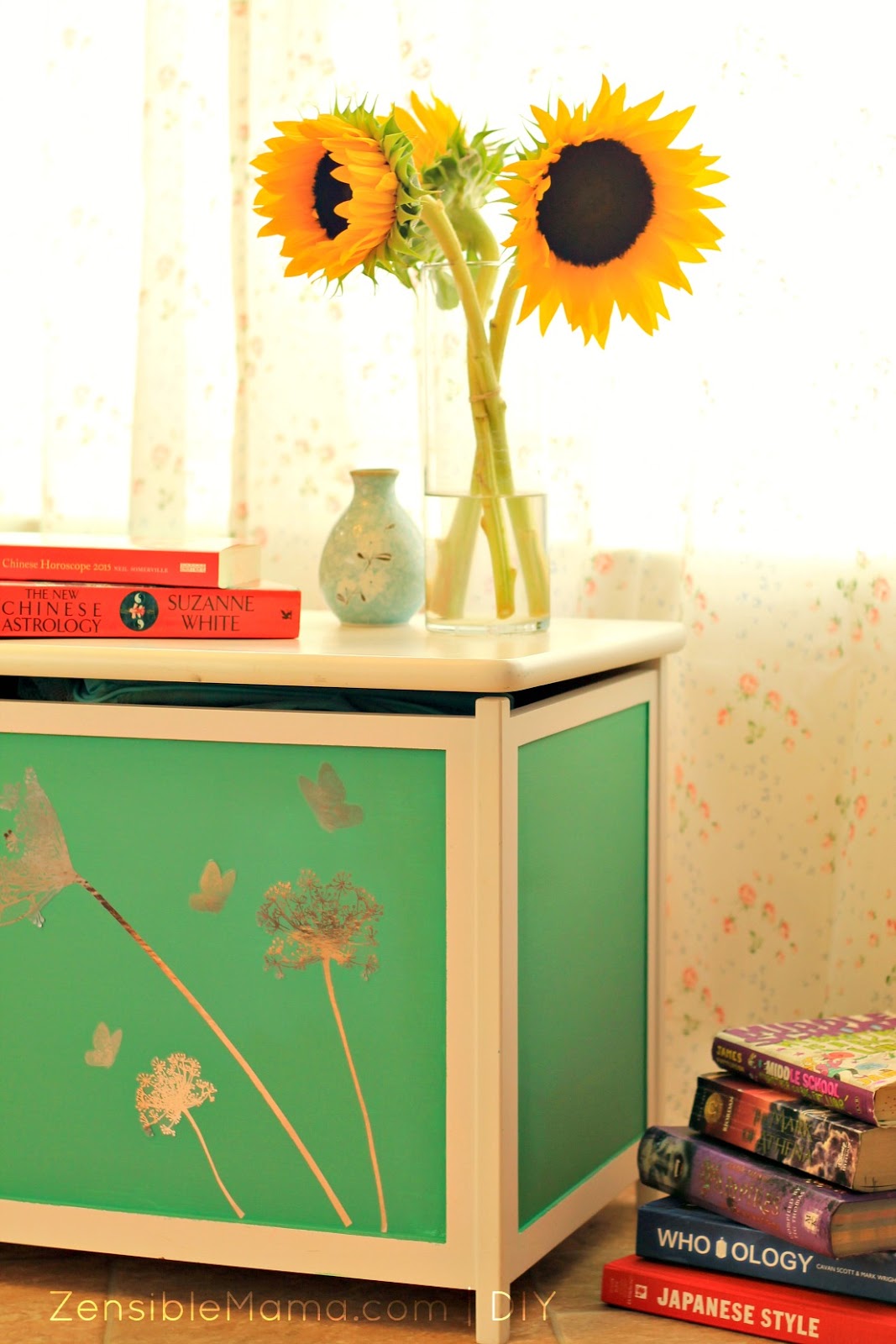 Zensible Mama DIY How to Repurpose an Old Toy Chest into a Chic