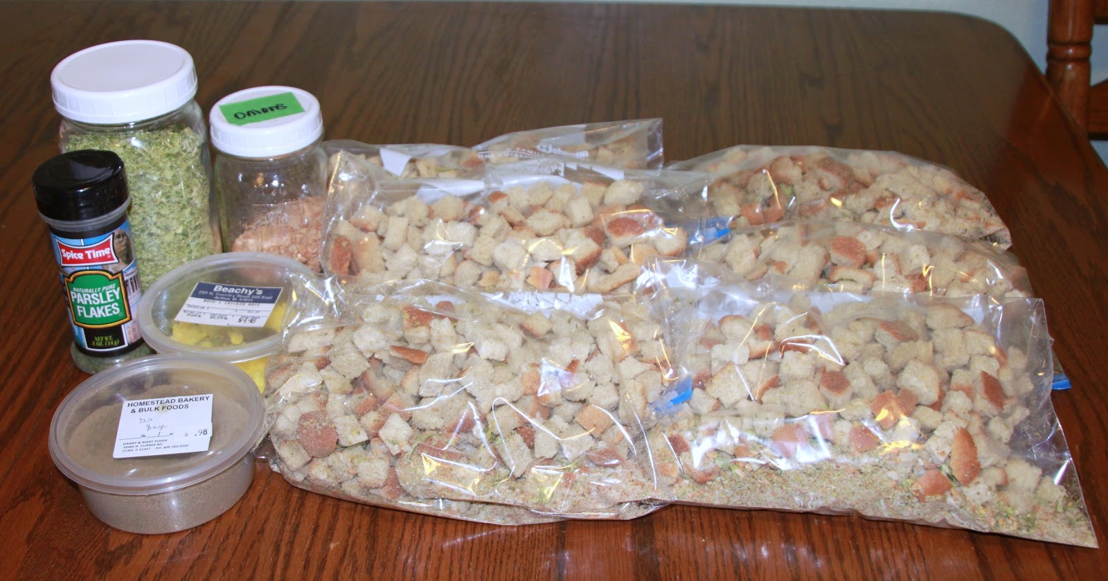 Retirement and Back to the Basics Stuffing Mix